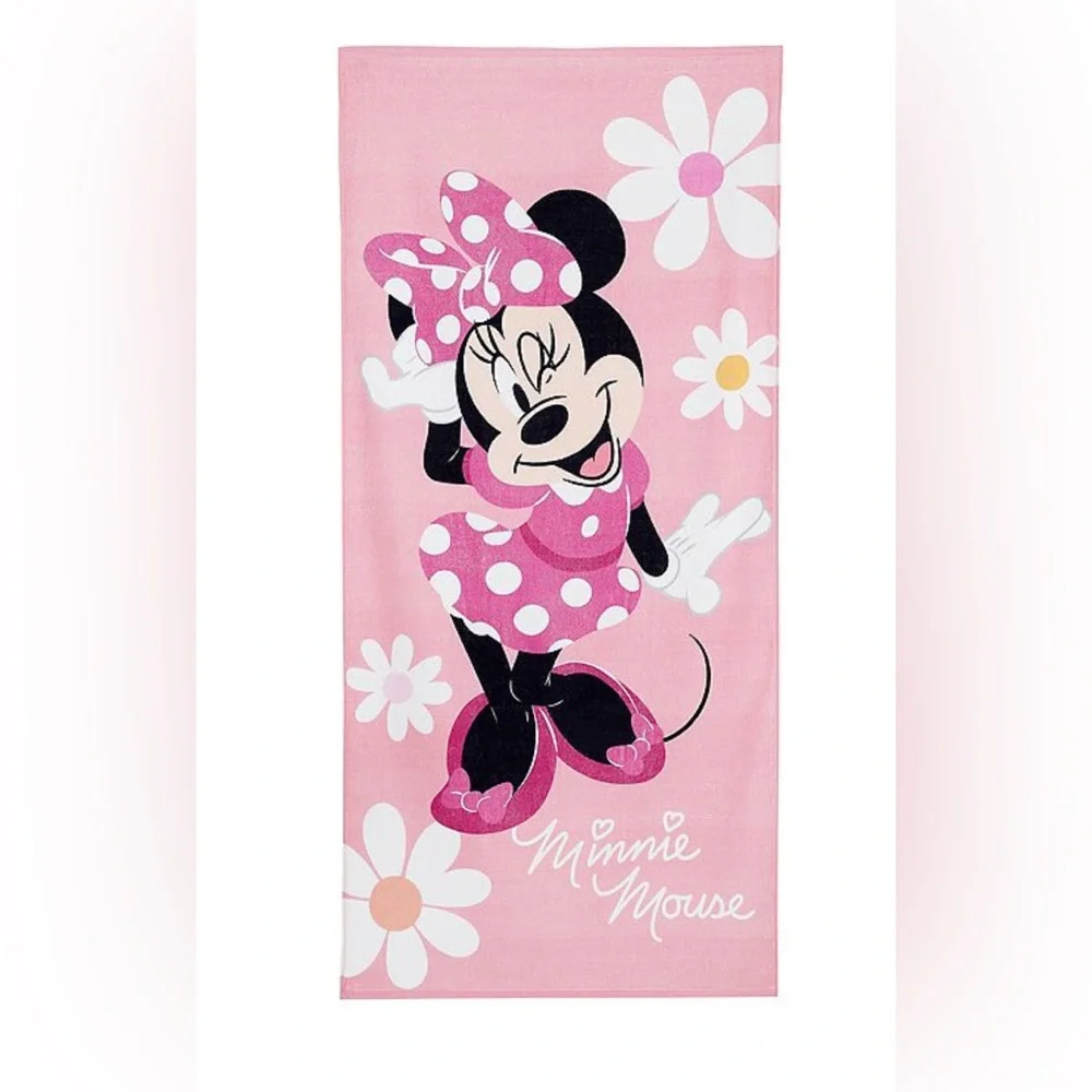 Disney Minnie Mouse Beach Towel- New